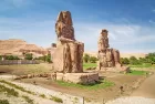 Colossi of Memnon in Luxor on Egypt Christmas vacation itinerary